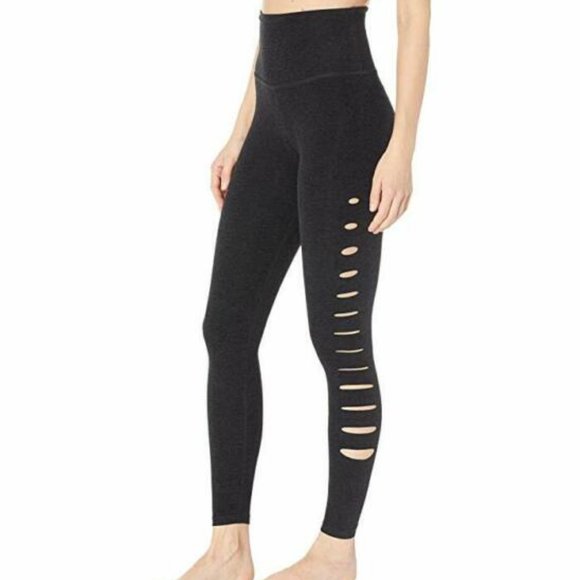 Beyond Yoga Pants - Beyond Yoga Spacedye So Slashed High-Waist Midi